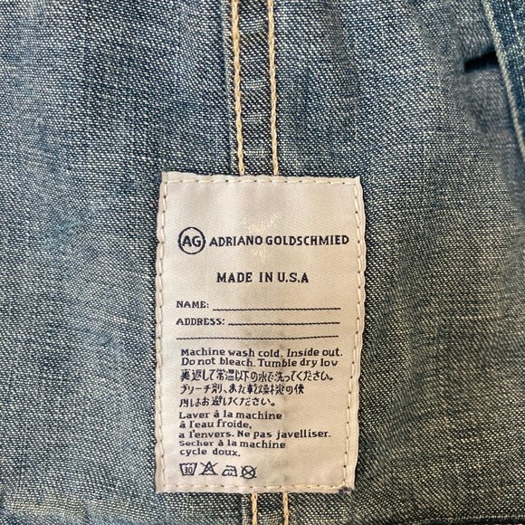 Adriano Goldschmied AG-ed RESERVE Denim Jacket, - Picture 8 of 8